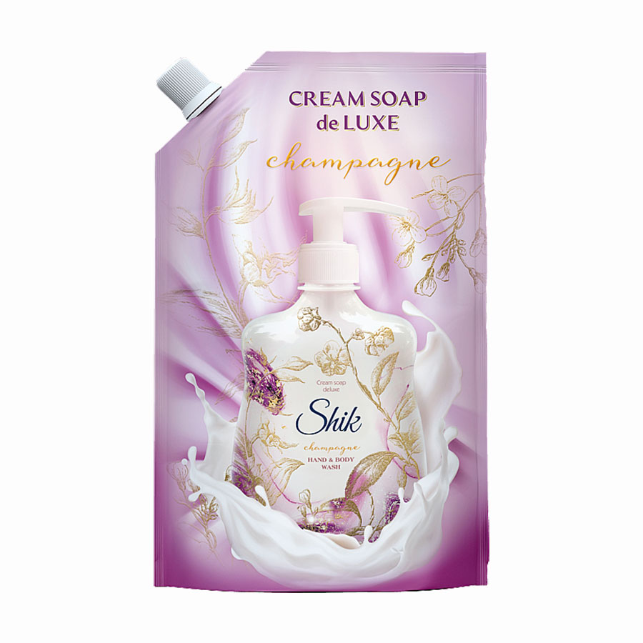 Рідке крем-мило Shik Hand &amp; Body Wash Champagne, 500 мл (дойпак)